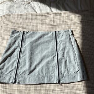 Zara Light Gray Mini Skirt